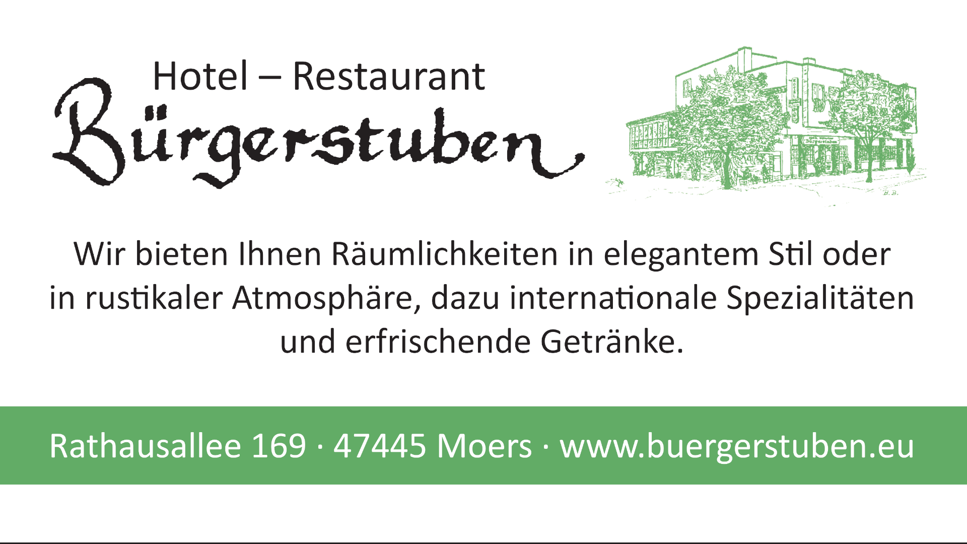 Hotel Restaurant Brgerstuben